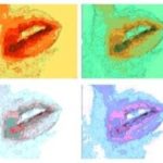 Highlights So Far: Sex Ed Is Fun, colorful color block photo illustration with lips.