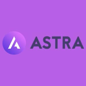 Blog Resources, astra logo, purple background, dark fonts.