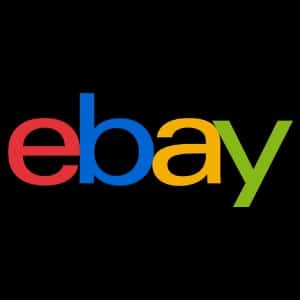 Blog resource, ebay logo black background