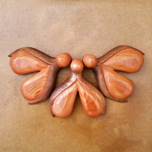 Lumberjill, 3D Clitoris Models, wooden handcrafted pieces.